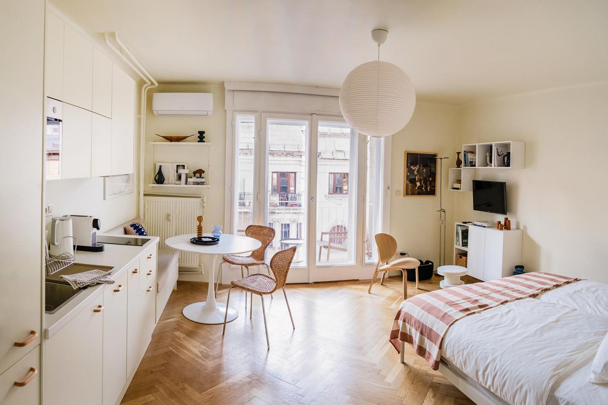 Apartamento Pannonia View Delight Budapest Exterior foto