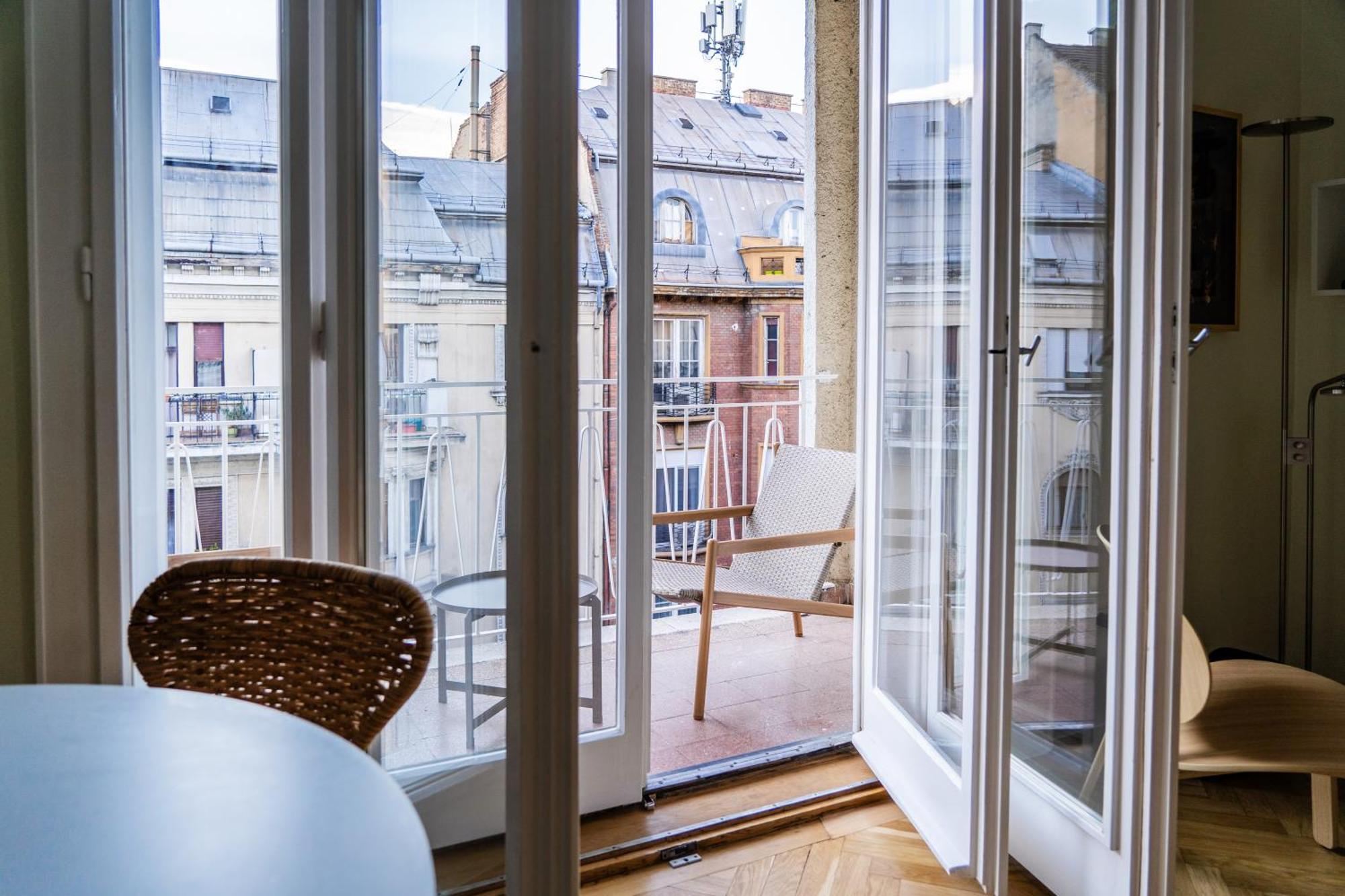 Apartamento Pannonia View Delight Budapest Exterior foto
